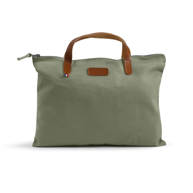 Sacoche personnalisée coton bio 360 g - CANCAN Vert 